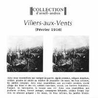 Collection d'Arnell Andrea - Villers-aux-Vents (Fevrier 1916)